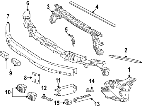 Bumper & Components - Front for 2025 Mercedes-Benz CLE 300 #5