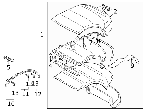 Cover & Components for 2010 Mitsubishi Eclipse #0