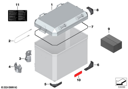 Luggage & Storage for 2024 BMW-Motorrad F 900 GS Adventure #0