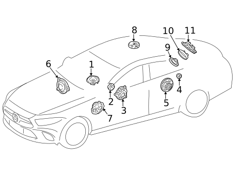Sound System for 2025 Mercedes-Benz SL55 AMG #2