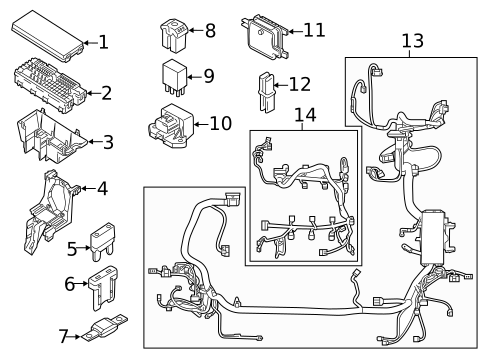 Fuel System Components for 2012 Lincoln MKX #2