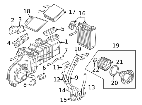 Blower Motor & Fan for 2007 Mercury Mountaineer #0