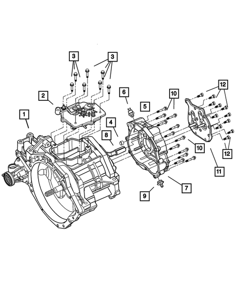 Case and Extension for 2002 Dodge Stratus #0