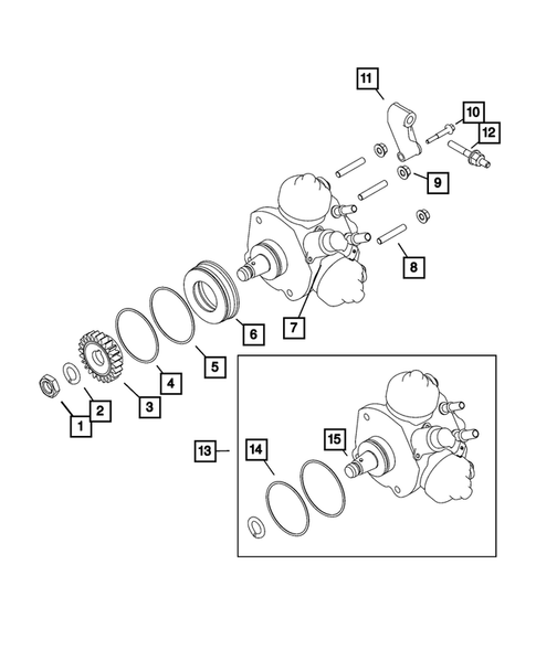 Fuel Pump and Sending Unit for 2023 Ram 3500 #0