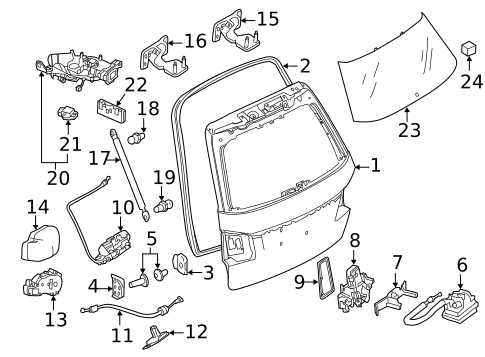 Gate & Hardware for 2013 Mercedes-Benz E 63 AMG® #0