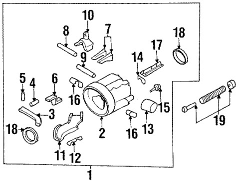 Housing & Components for 1997 Chevrolet Monte Carlo #3
