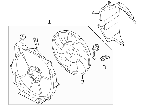Cooling Fan for 2024 Audi e-tron GT #0