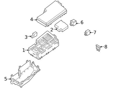 Fuse & Relay for 2006 Volvo C70 #0