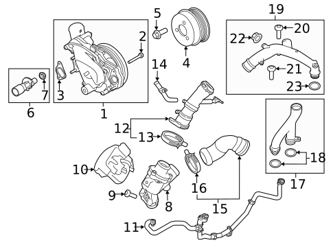 Belts & Pulleys for 2019 Land Rover Range Rover #3