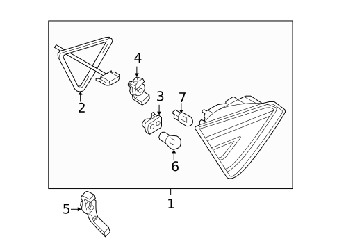 Tail Lamps for 2011 Audi A5 Quattro #0
