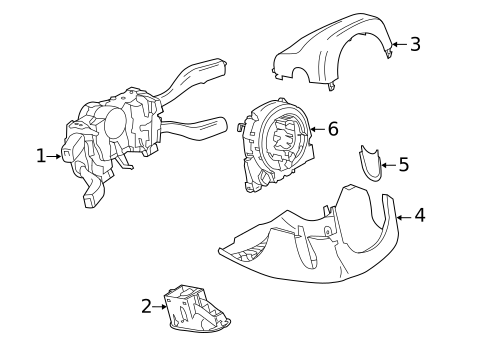 Shroud, Switches & Levers for 2015 Porsche Boxster #0