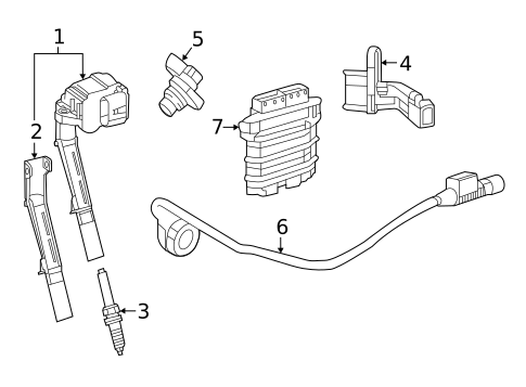 Ignition System for 2021 Mercedes-Benz E 350 #0