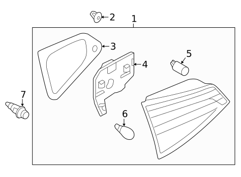 Tail Lamps for 2015 Volkswagen Jetta #0