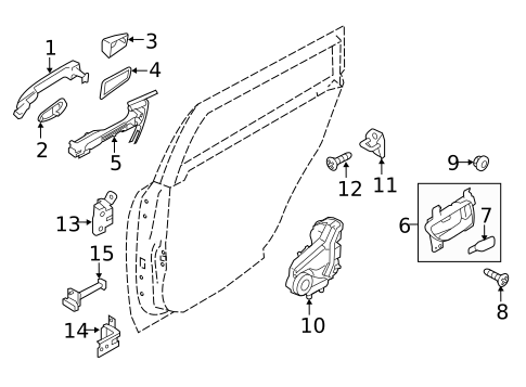 Rear Door for 2024 Subaru Outback #0