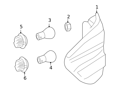 Tail Lamps for 2009 Mercedes-Benz ML320 #0