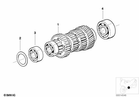 Transmission Shafts for 1998 BMW-Motorrad R 1100 RS #3