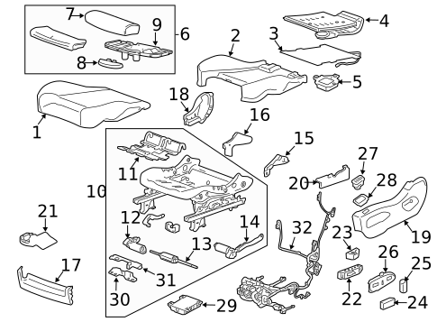 Heated Seats for 2012 Cadillac SRX #0