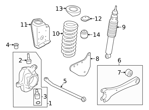 Suspension Components for 2021 Ford F-250 Super Duty #1