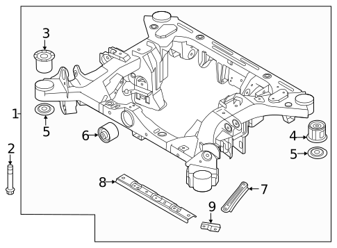 Suspension Mounting for 2023 Genesis GV60 #0