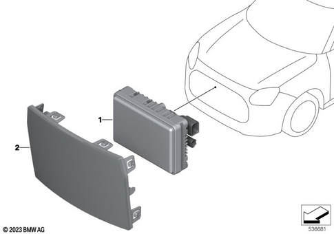Sensors for Driver Assistance Systems for 2024 Mini Countryman SE ALL4 #2