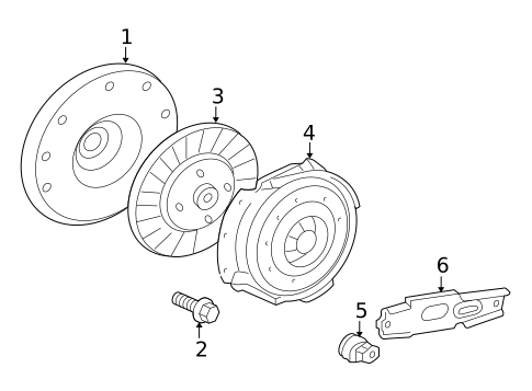 Transmission Components for 2009 Ford F-250 Super Duty #1