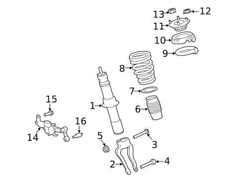 Struts & Components for 2020 Jaguar F-Type #0