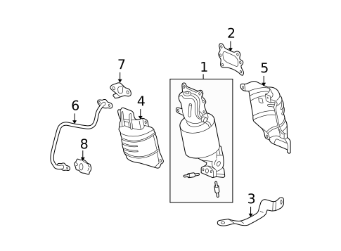 EGR System for 2015 Honda Pilot #1