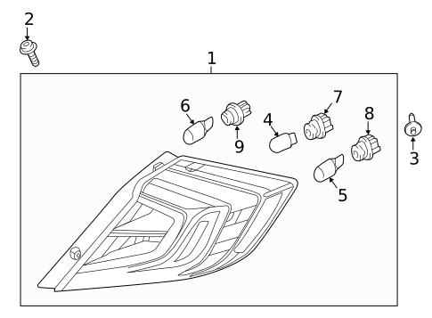 Combination Lamps for 2016 Honda Civic #0