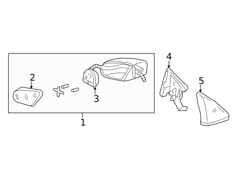 Mirrors for 1994 Chevrolet Camaro #0