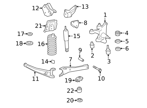 Suspension Components for 2017 Ford F-250 Super Duty #0