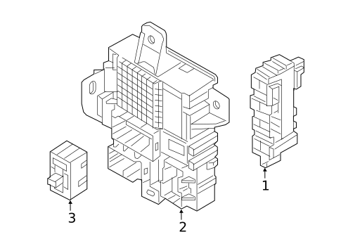 Fuse Box for 2019 Kia Sorento #0