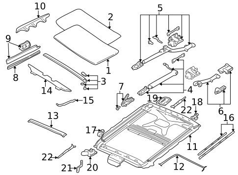 Sunroof for 2002 BMW 540i #0