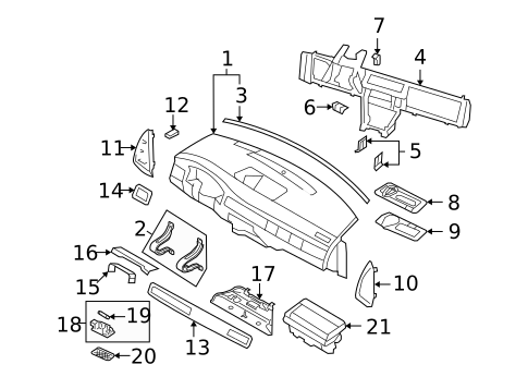 Instrument Panel for 2008 Volvo XC70 #0