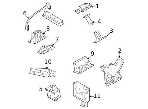 Lock & Hardware for 2023 Nissan ARIYA #4