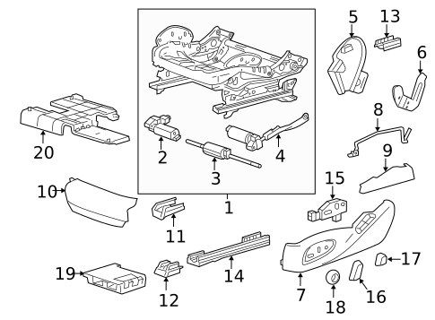 Tracks & Components for 2016 Cadillac ATS #7