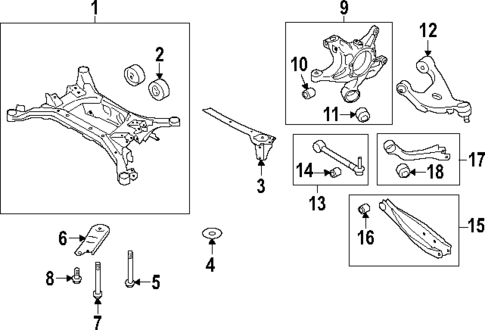 Rear Suspension for 2025 Subaru BRZ #0
