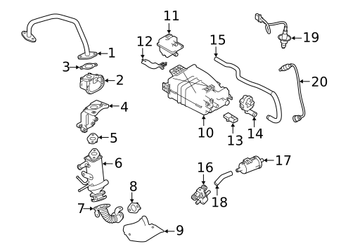 Powertrain Control for 2019 Nissan Altima #1