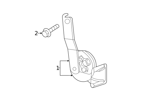 Radiator & Components for 2010 Chrysler Sebring #1