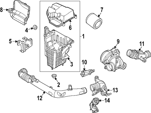 Air Intake for 2024 Ford Ranger #0