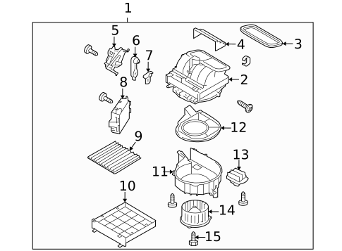 Automatic Temperature Controls for 2007 Subaru Legacy #0