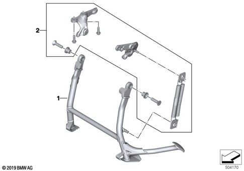 Center Stand for 2024 BMW-Motorrad F 900 XR #1