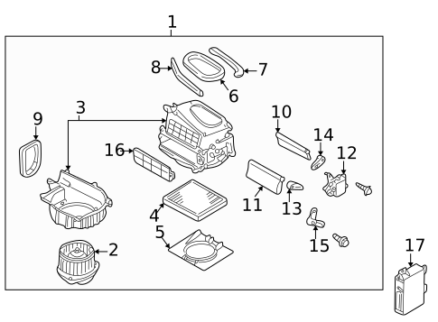 Condenser, Compressor & Lines for 2003 INFINITI M45 #6