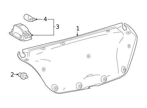 Interior Trim - Trunk for 2018 Toyota Camry #1