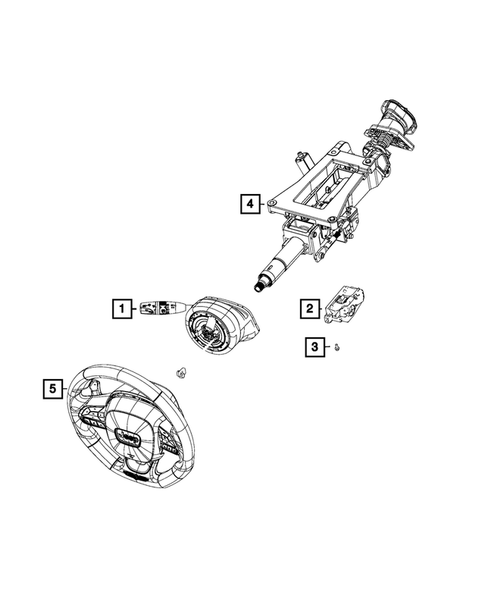 Keys, Modules and Engine Controllers for 2019 Jeep Grand Cherokee #4
