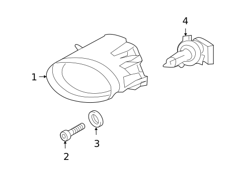 Fog Lamps for 2013 Volvo C70 #0