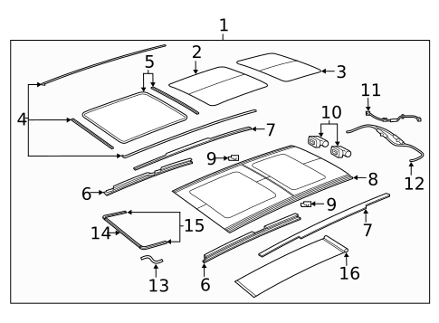Sunroof for 2020 Jeep Renegade #1