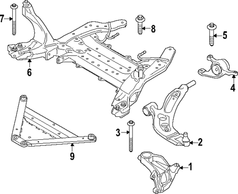 Suspension Components for 2020 Mini Cooper #0
