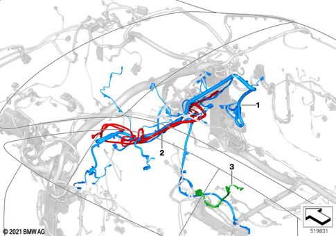 Supplementary Cable Sets for 2024 Mini Countryman SE ALL4 #5
