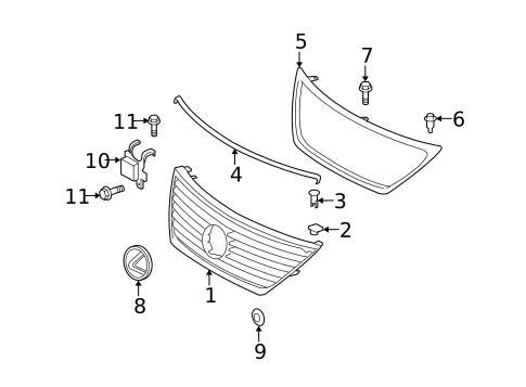 Cruise Control for 2007 Lexus LS460 #1