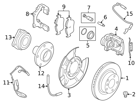 Brake Components for 2013 BMW X1 #1